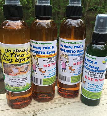 Lemon Eucalyptus Blend Tick, Mosquito, Fleas and Flies Bug Spray No Deet For Kids and Dogs